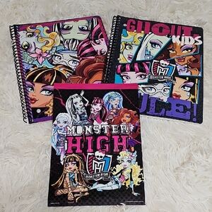 Monster High by Mattel 2014 Wide Ruled 80 Page 1 Subject Notebook